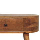 Mini Oak-ish Albion Console Table – Compact and Stylish