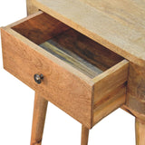 Mini Oak-ish Albion Console Table – Compact and Stylish