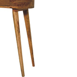 Mini Oak-ish Albion Console Table – Compact and Stylish