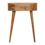 Mini Oak-ish Albion Console Table – Compact and Stylish