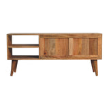 Cubana Carved Solid Wood Media Unit