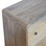 Curved Edge 3 Drawer Chest