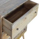 Solid Wood 3 Drawer Chest