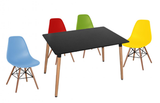 Rectangle Office Table Black