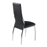 Simple Black Dining Chair