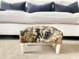 Footstool with Storage Drawer
