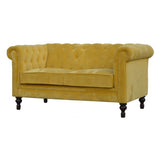 Velvet Chesterfield Sofa