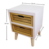 Modern 2 Drawer Unit