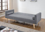 Light Grey Paris Sofa Bed Linen