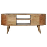 Rounded Edges TV Stand