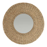 Natural Seagrass Mirror 50cm