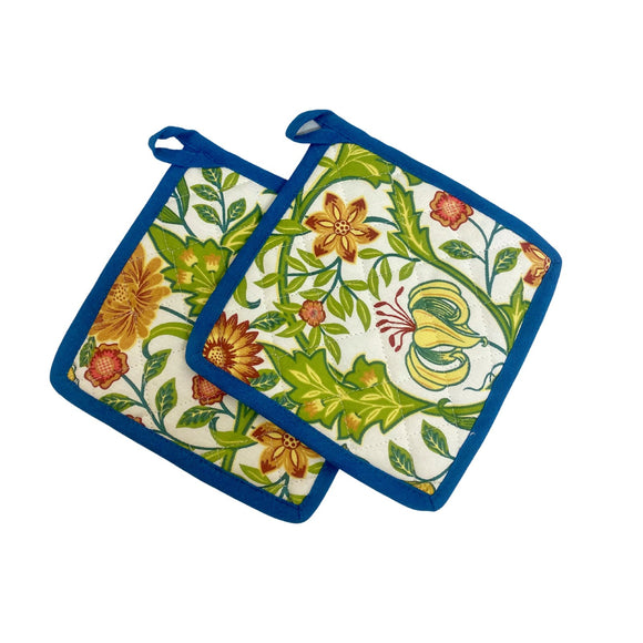 Pack of Two Blue Sussex Pot Holder