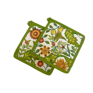 Pack of Two Green Sussex Pot Holder