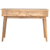 Oak-ish Solid Wood Writing Desk 