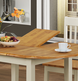 Curved Shape Extending Dining Table