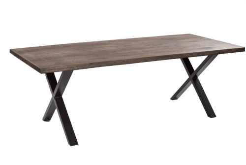 Large 2200 Solid Oak Dining Table Smoked Oil