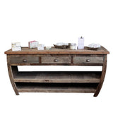 Farmhouse Style Recycled Wood Sideboard