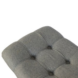 Grey Tweed Bench