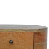 Rounded 2 Drawer Nightstand